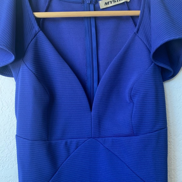 NWOT Modcloth Pinot Noir Dress in Cobalt Blue - Picture 6 of 16